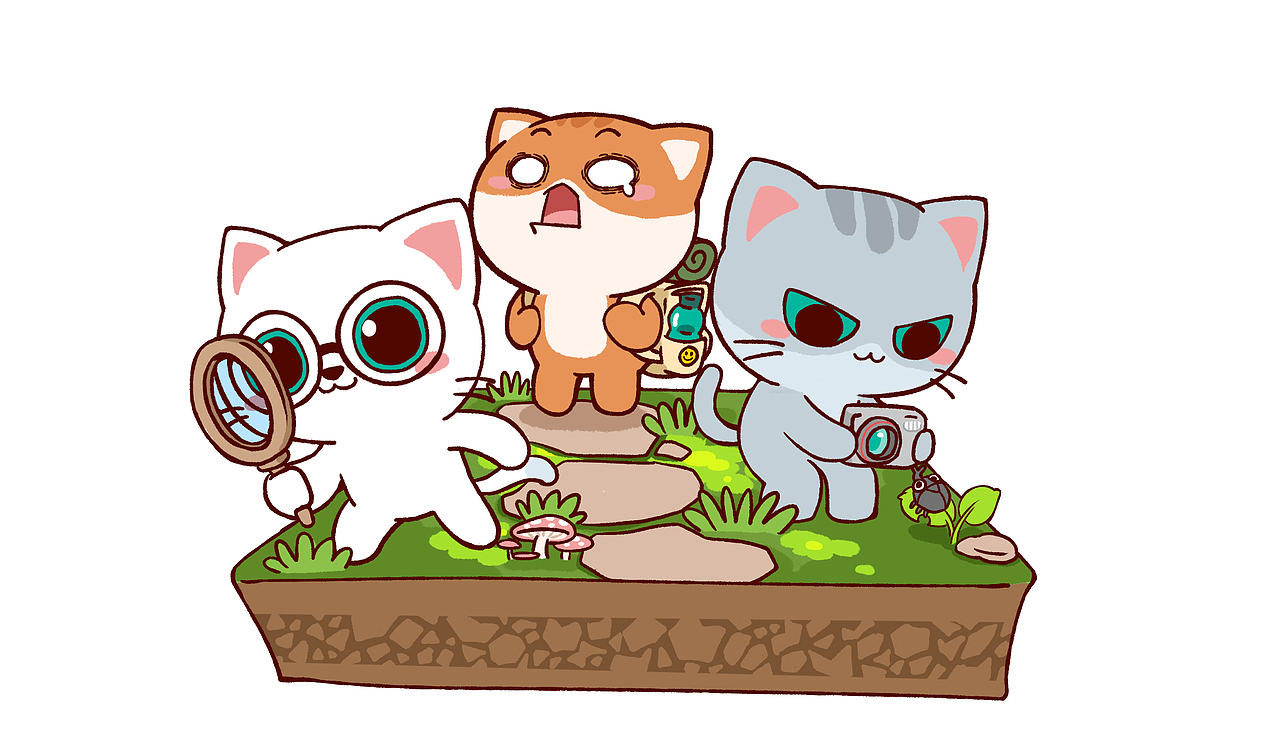 喵可家族形象设计