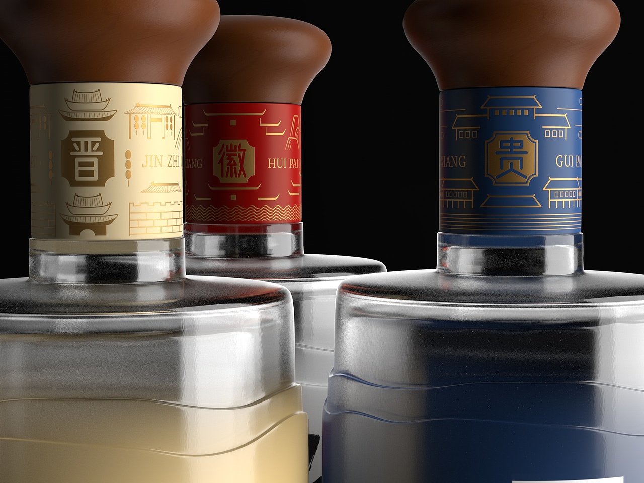 郭记酒坊联名礼盒（图ZMjkwNTQ4OTA0） - 包装 - 站酷设计师河岸设计原创素材 - 站酷ZCOOL