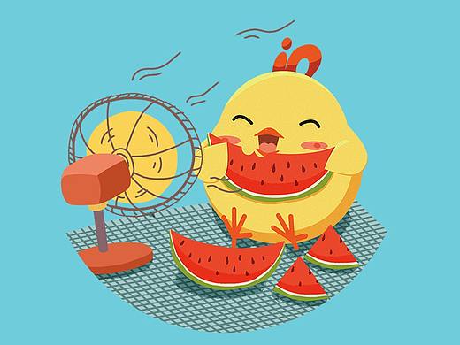 IP形象节日海报