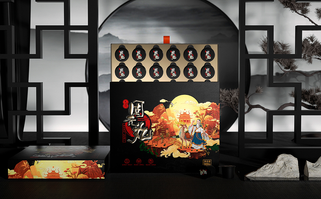 存珍益寿产品形象设计(图ZMjA1MzUyNTEy) - 包装 - 站酷设计师AOCHDA奥创原创素材 - 站酷ZCOOL