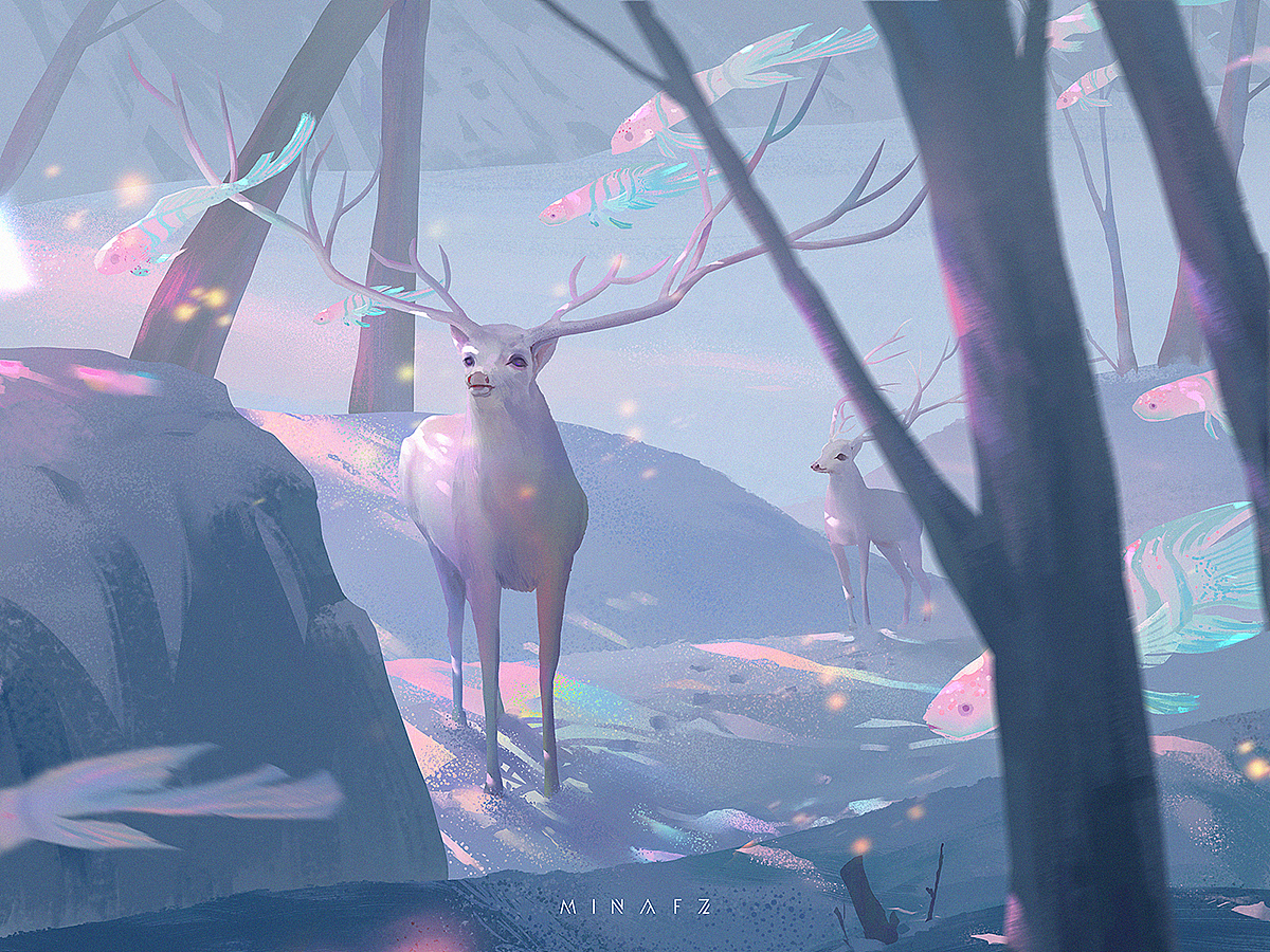 2020年1~3月插画总结（图ZMjAzNzA5ODYw） - 创作习作 - 站酷设计师风绽原创素材 - 站酷ZCOOL