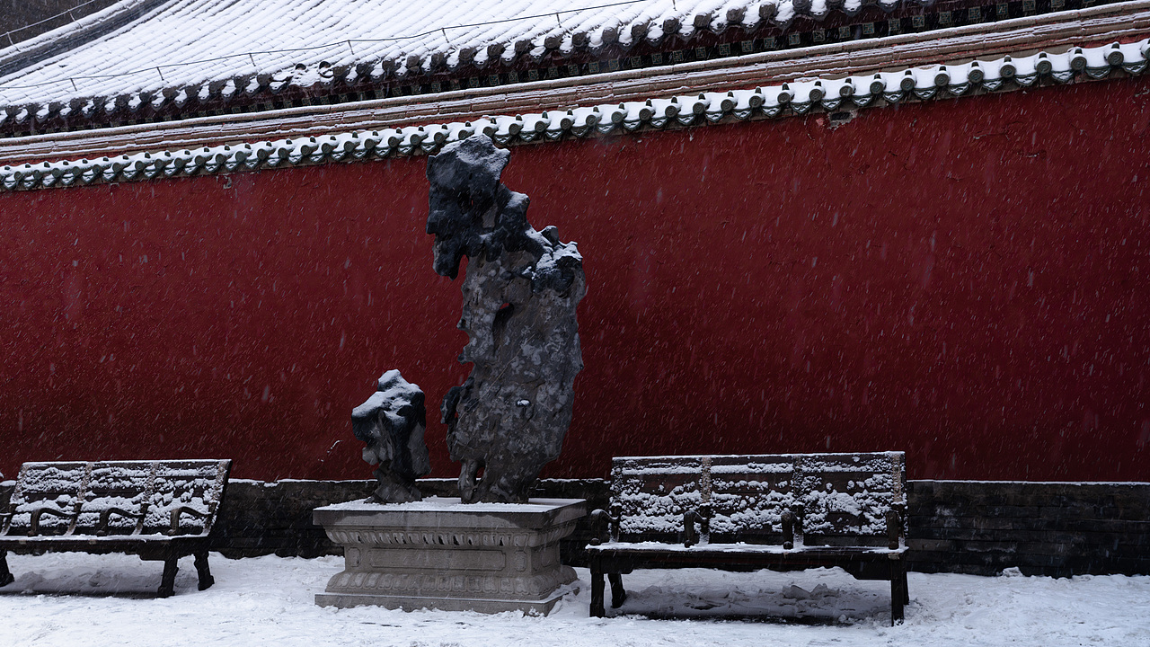 雪后红墙×沈阳故宫