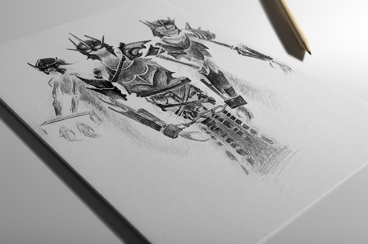 曾經(jīng)的素描集（圖ZODk0NjYwNjQ=） - 藝術(shù)插畫(huà) - 站酷設(shè)計(jì)師治療波原創(chuàng)素材 - 站酷ZCOOL