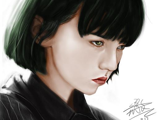 板绘头像练习