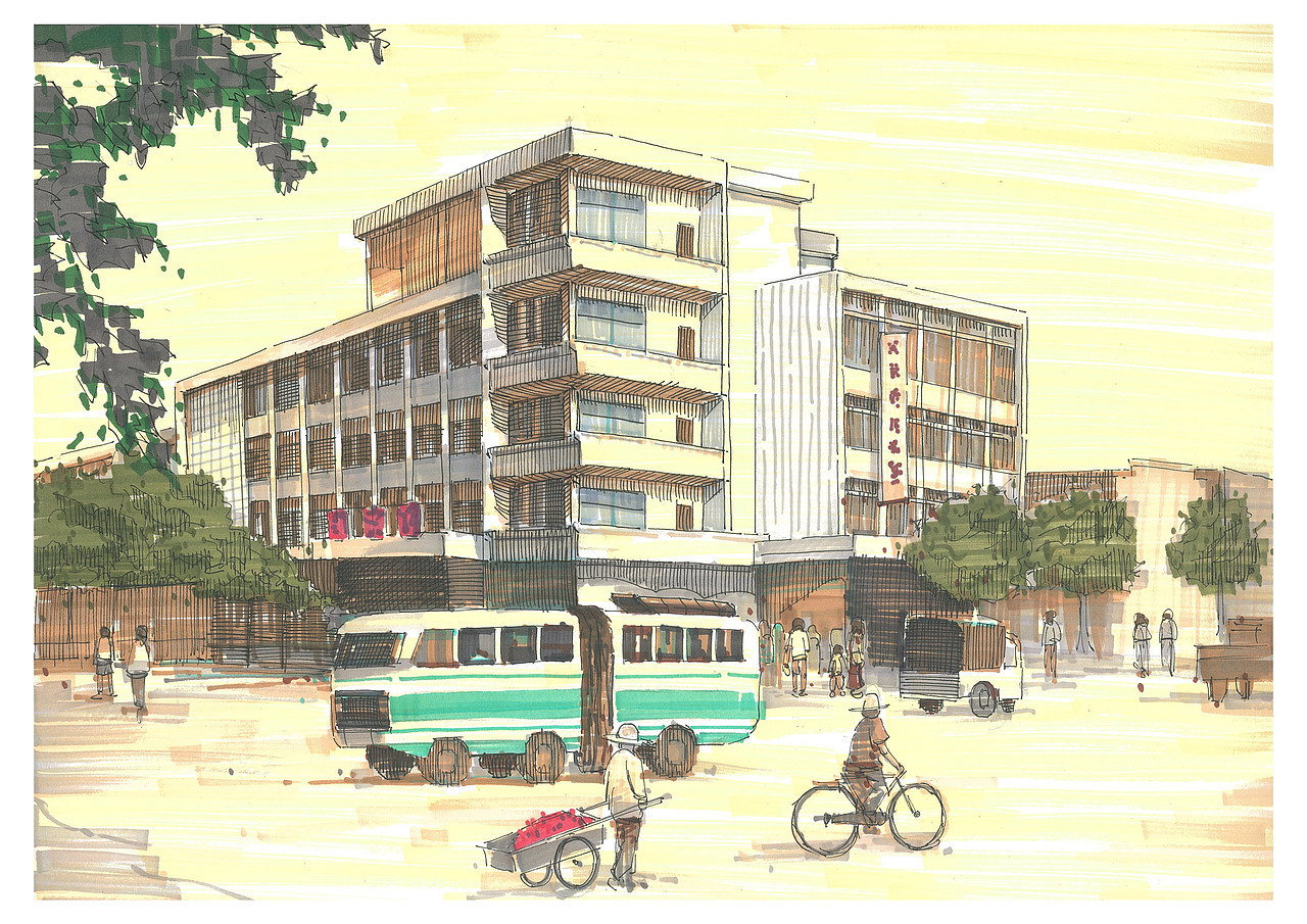 插画 老池州系列