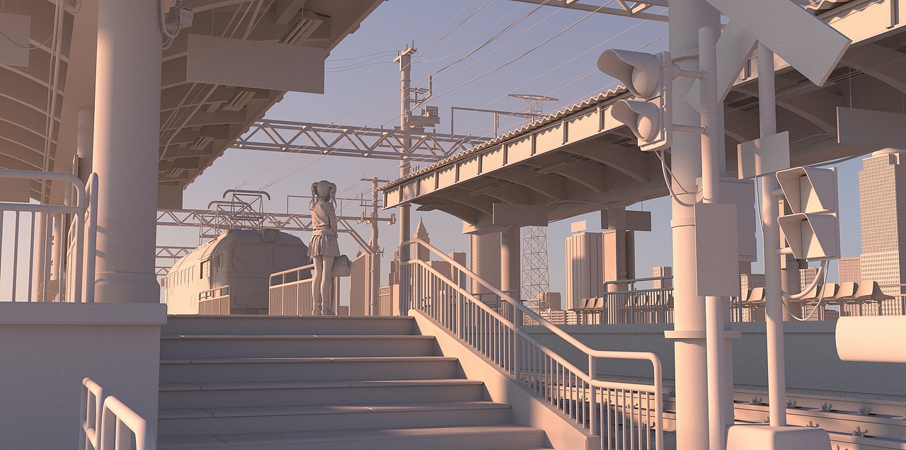 3D辅助二次元场景 第二弹