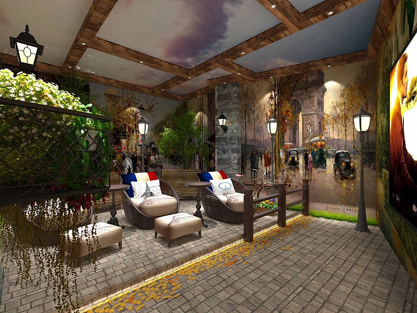 纯典设计案例 《主题影院》空间设计（图ZMzY3Mjg2MDQw） - 商业空间设计 - 站酷设计师纯典设计原创素材 - 站酷ZCOOL