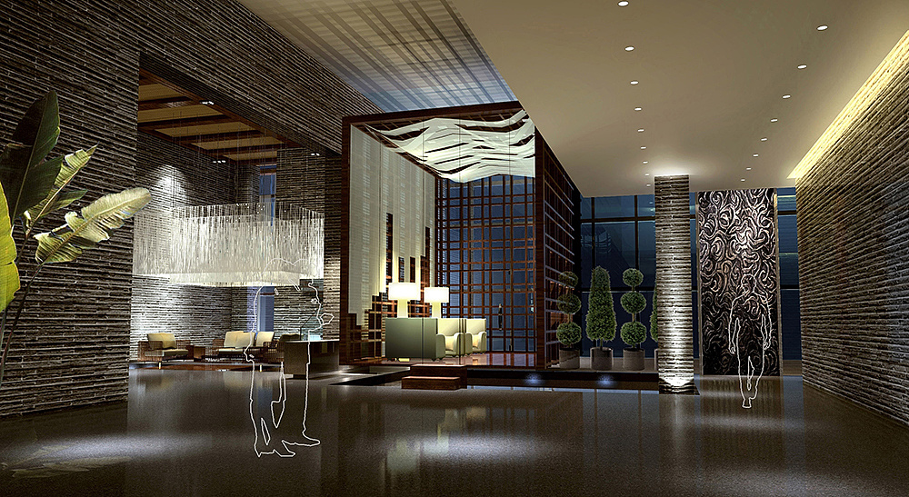 深圳度假酒店设计公司|深圳酒店设计-红专设计