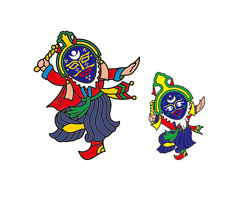 藏戏（图ZMjg1ODAzNTI=） - 商业插画 - 站酷设计师追云原创素材 - 站酷ZCOOL