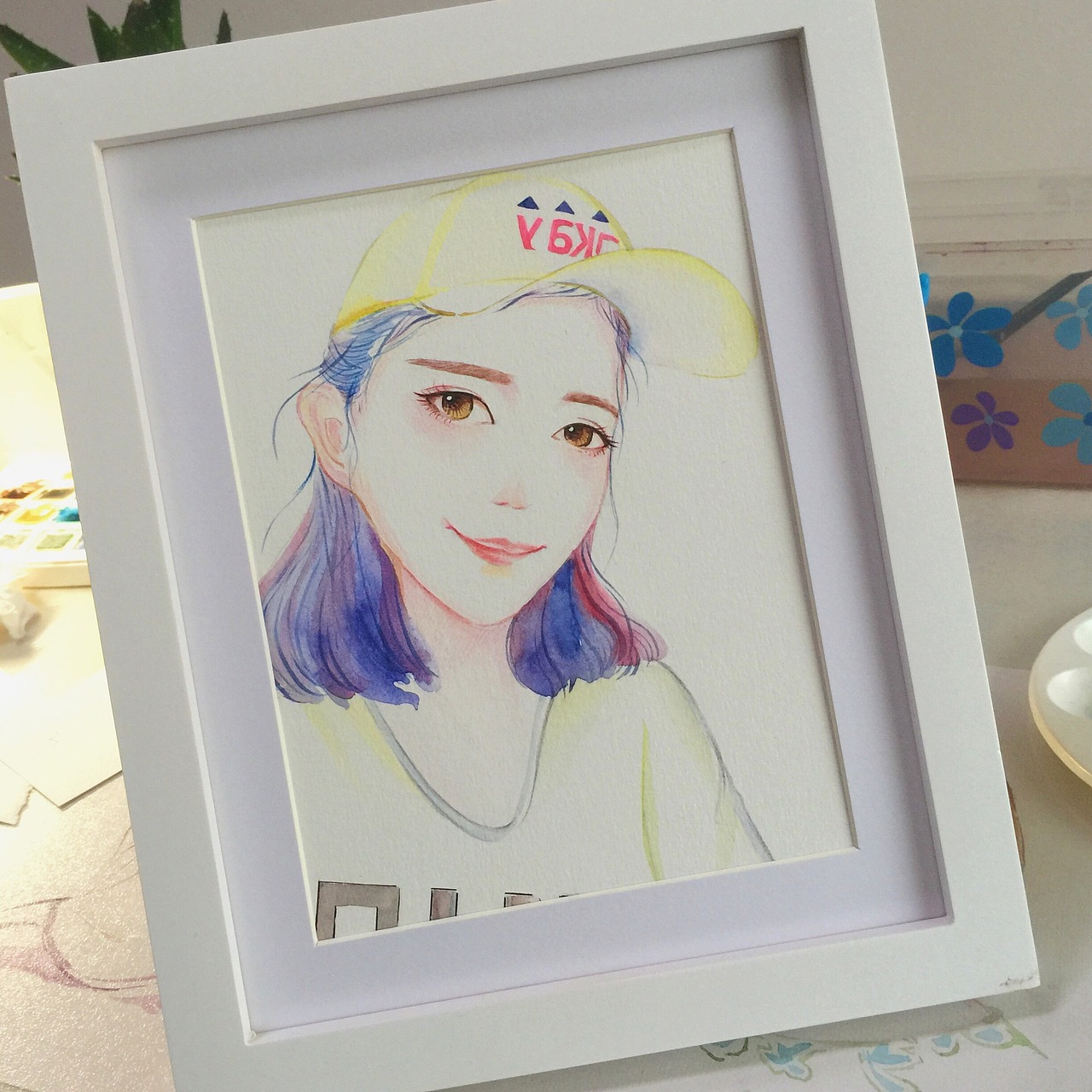 水彩头像定制（图ZNTE2NzMxMjQ=） - 绘画 - 站酷设计师MonicCAT原创素材 - 站酷ZCOOL