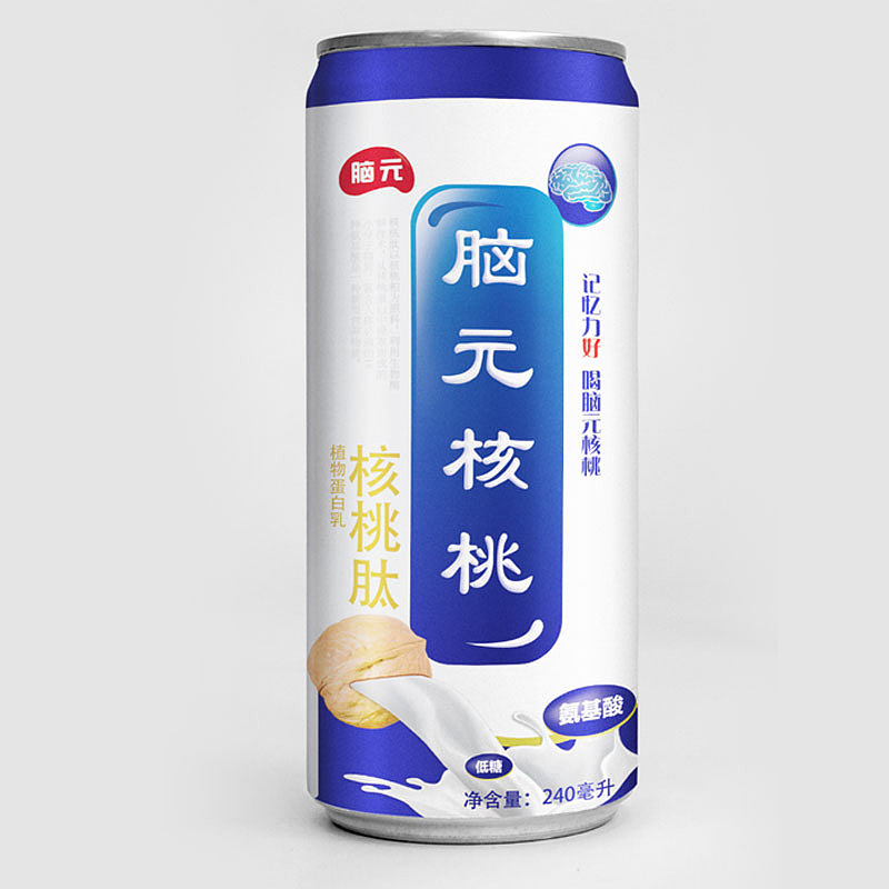 元素视界--简约时尚的包装脑元核桃设计案例分享