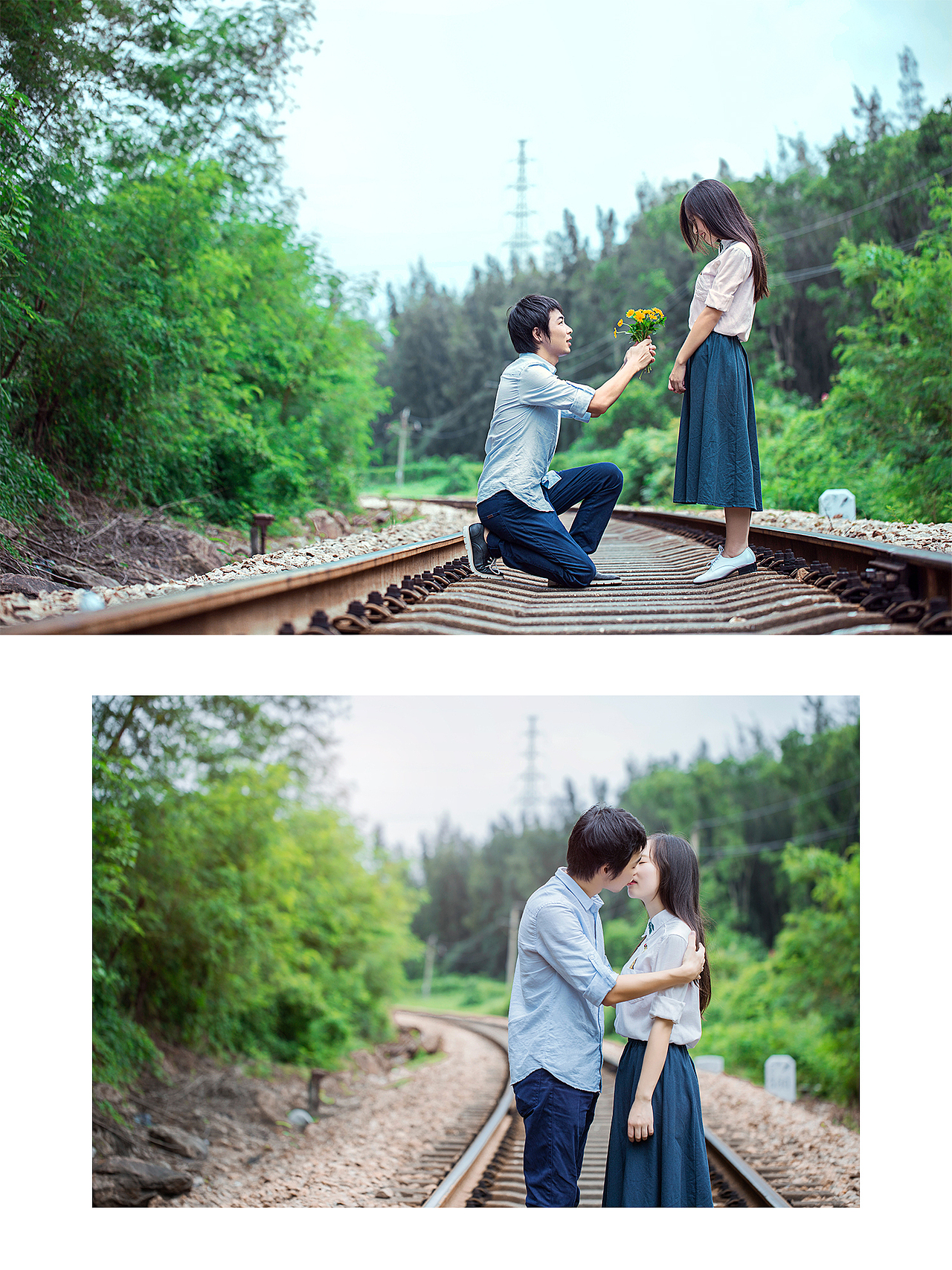 铁路情缘（图ZMzMyNTc5NzI=） - 人像摄影 - 站酷设计师wangyuanwr原创素材 - 站酷ZCOOL