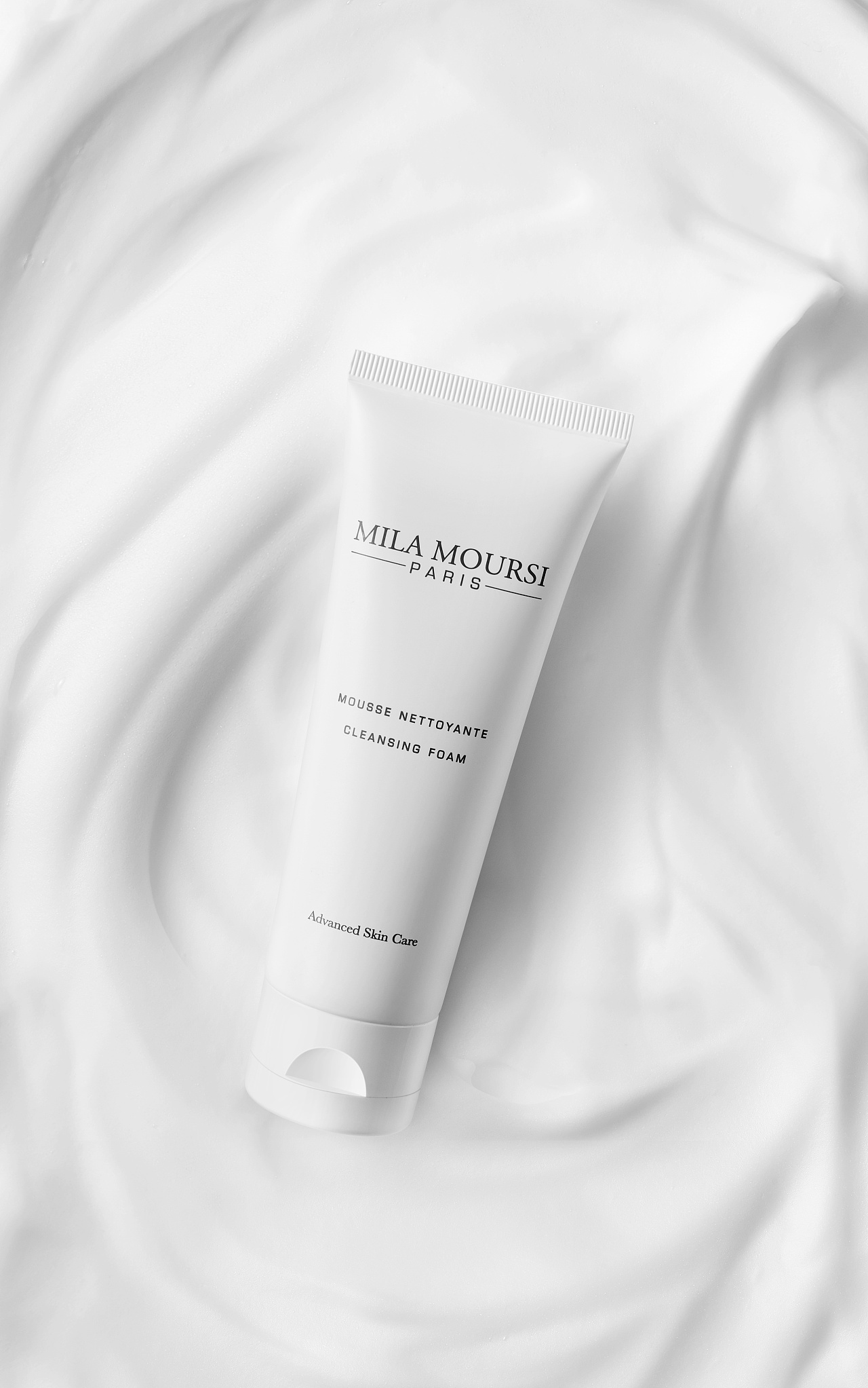 拍摄泡沫洁面 质地 场景图