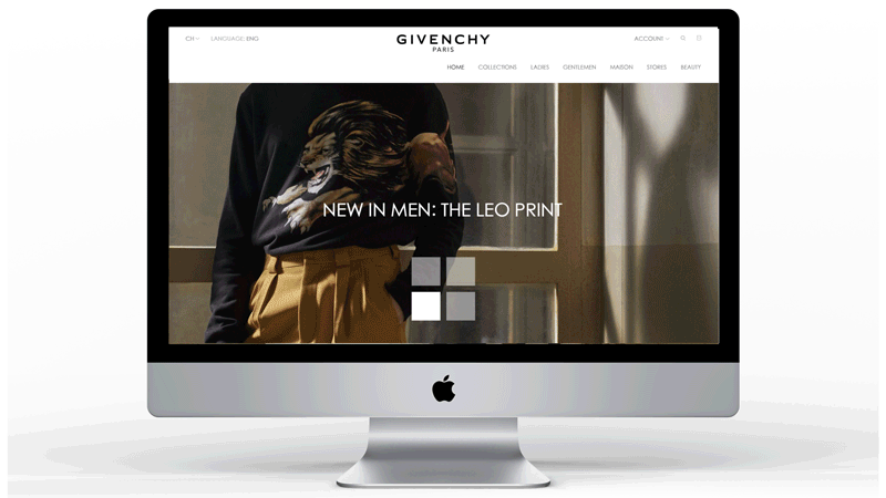 givenchy官網(wǎng)改版包裝（圖ZMTI0NTk0MTUy） - 企業(yè)官網(wǎng) - 站酷設(shè)計(jì)師vionn原創(chuàng)素材 - 站酷ZCOOL