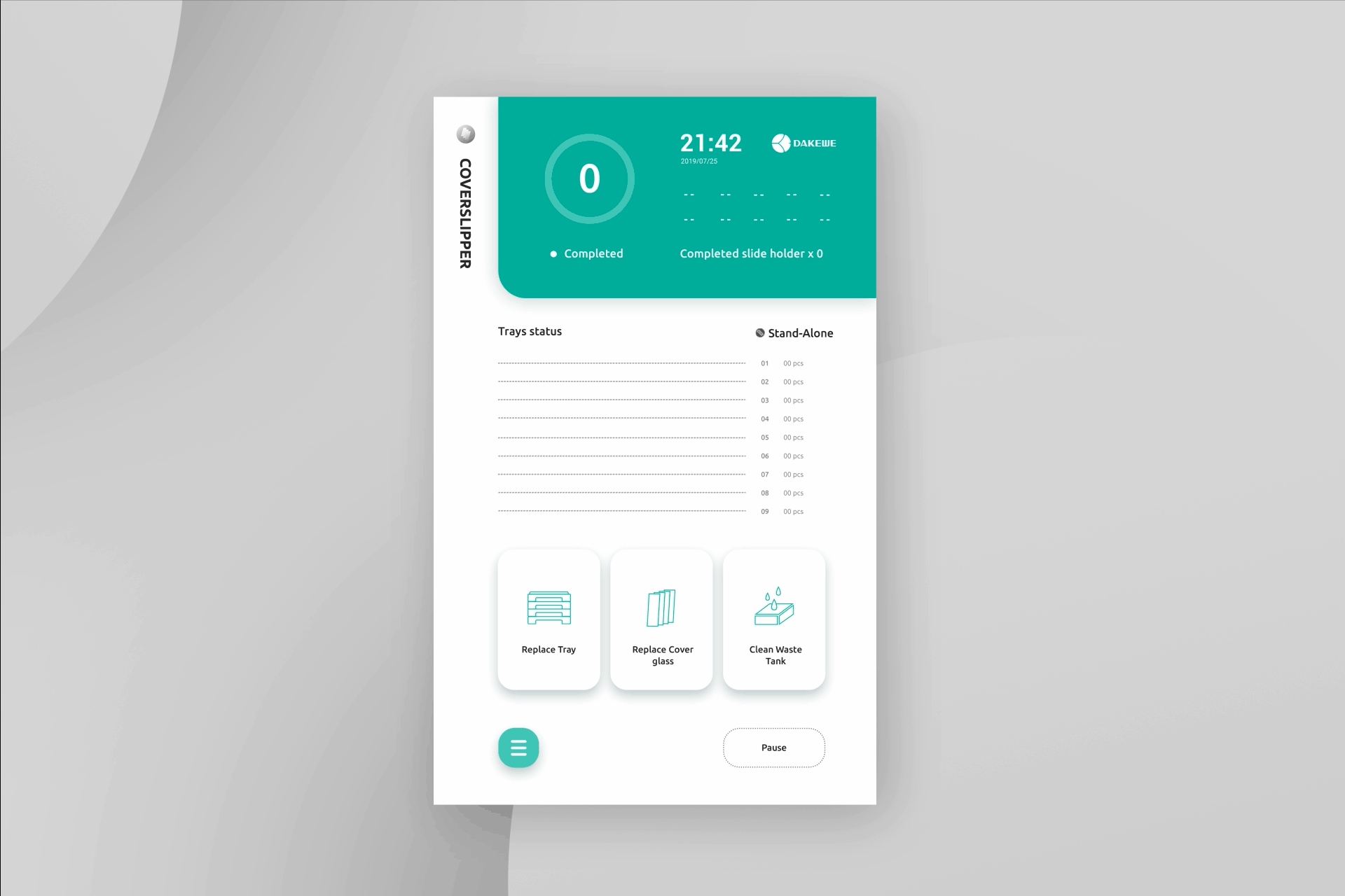 DAKEWE CS500 UI Design