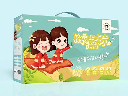 政愛熙大米——田園之旅（個(gè)人主頁(yè)-ZMzA4NTIwNDg=） - 包裝 - 站酷設(shè)計(jì)師進(jìn)來(lái)小生原創(chuàng)素材 - 站酷ZCOOL