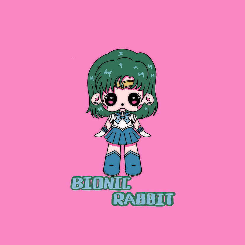 原创IP｜BIONIC RABBIT仿生兔&美少女战士系列（图ZMzM2NzQ2NDgw） - 概念设定 - 站酷设计师芝士不是cheese原创素材 - 站酷ZCOOL