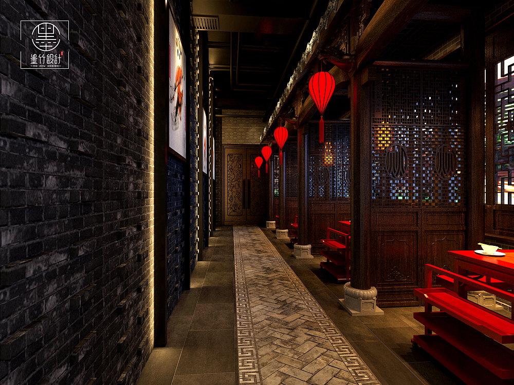 炊二哥火锅店设计(黄岛店) | 成都火锅店设计公司