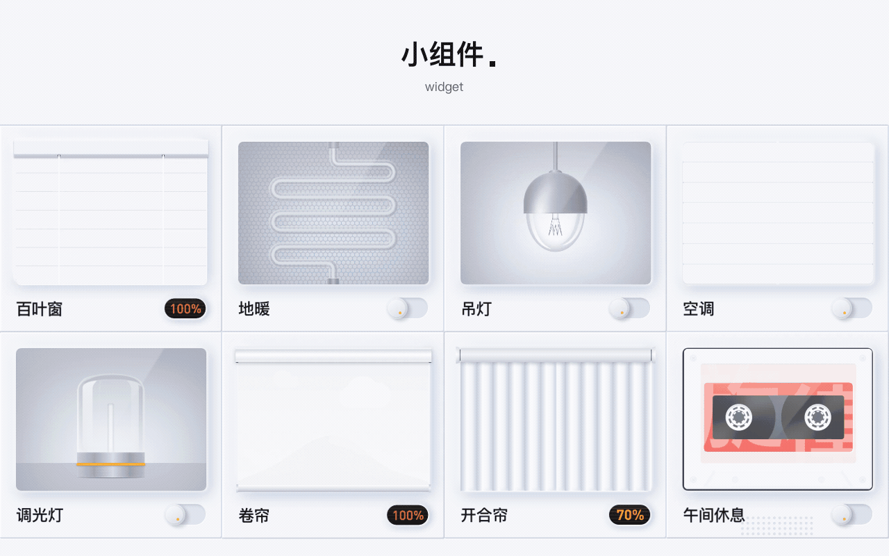 Nucleus - AIOT面板主题设计
