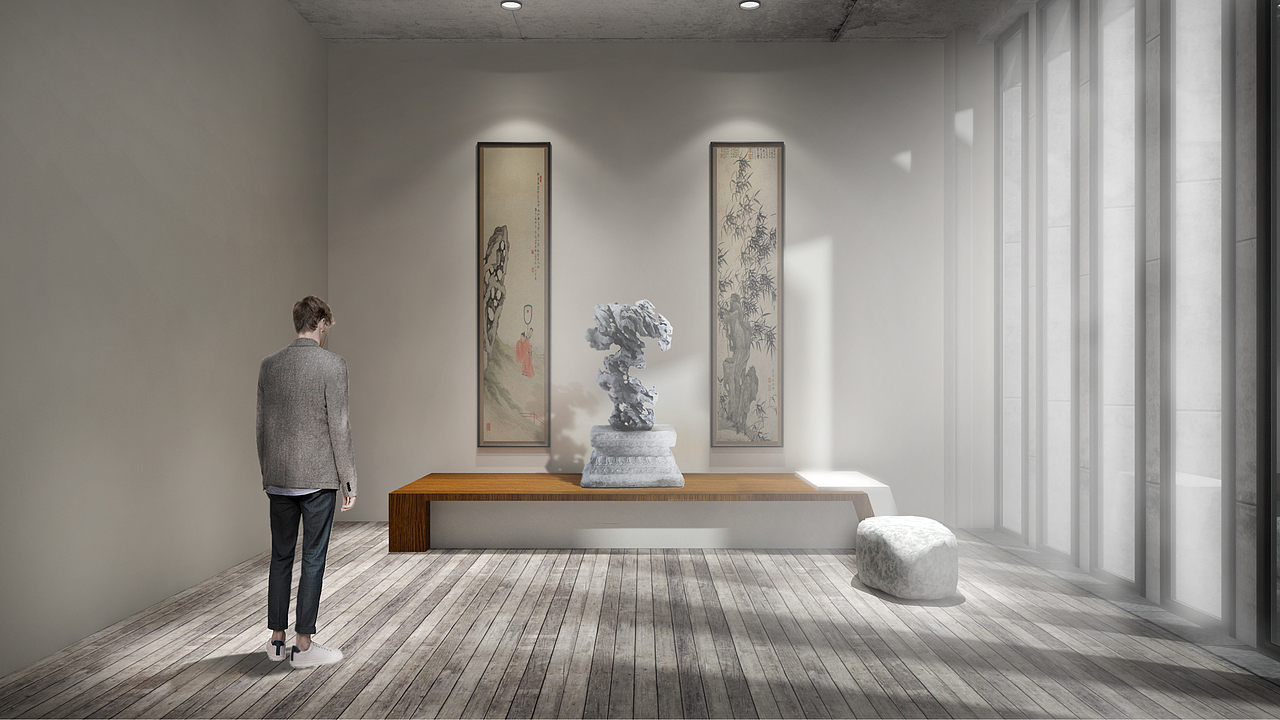 奇石馆展馆设计