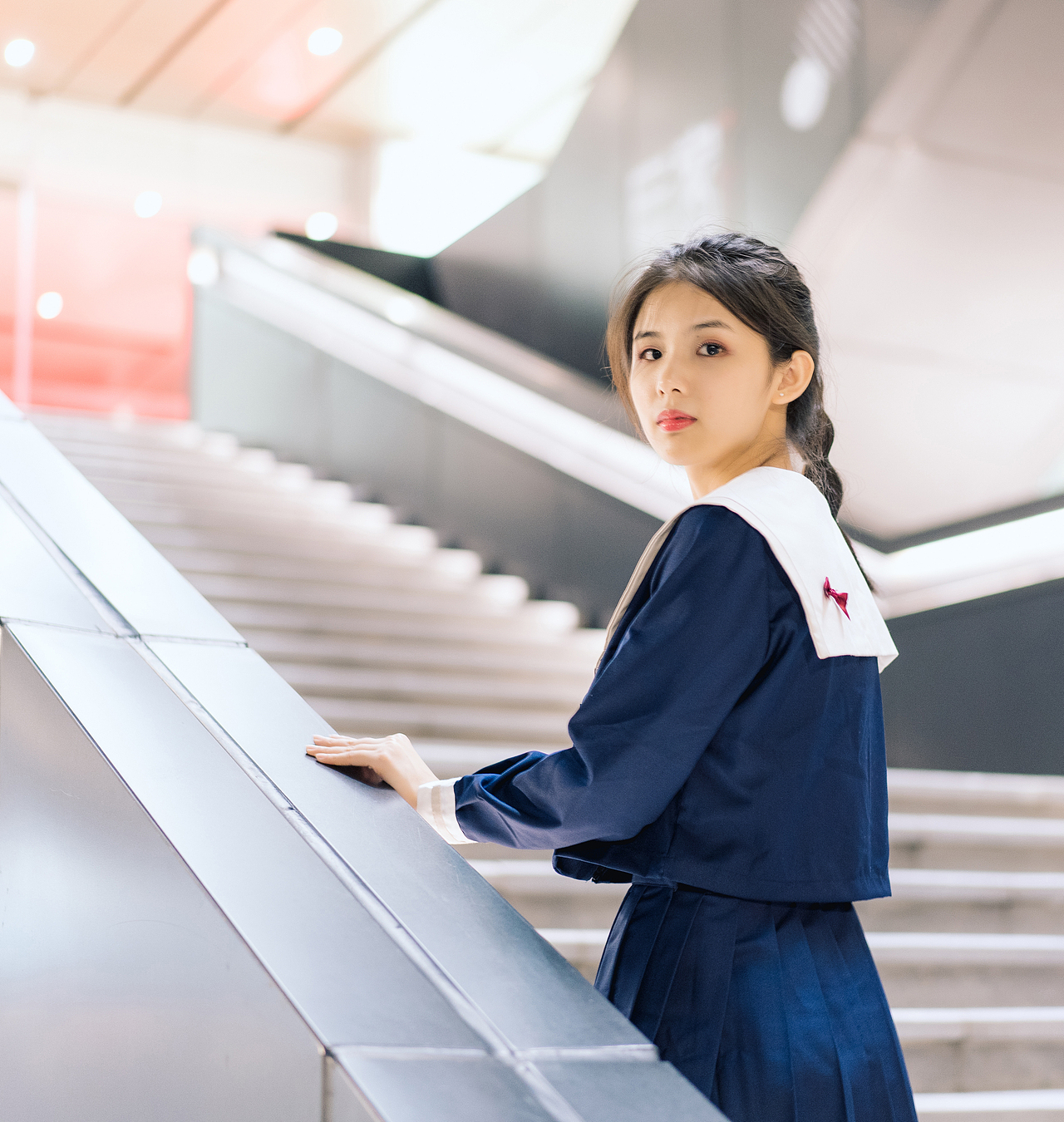 日系小清新拍摄JK校服拍摄毕业视频拍摄