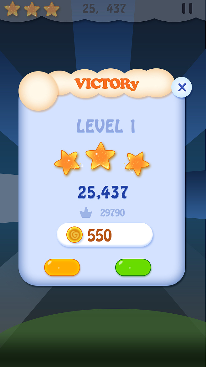 部分临摹游戏界面