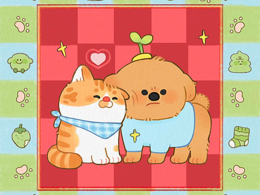 小猫想和你贴贴~