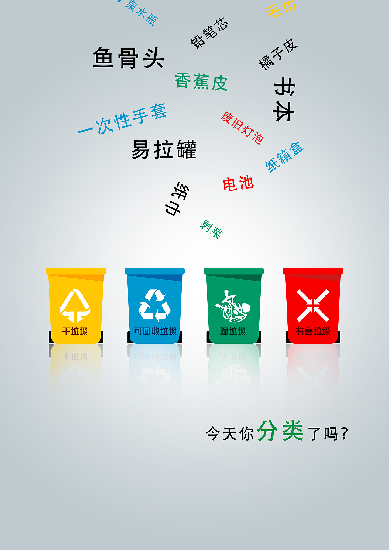 垃圾分类（图ZMjg1MTEzNzg0） - 海报 - 站酷设计师亭生晓计原创素材 - 站酷ZCOOL