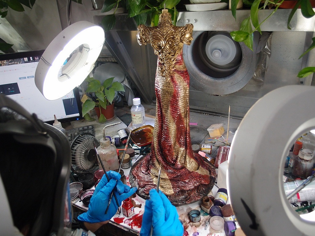 末那x寻龙诀丨《奥古公主》雕像手办及电影道具制作（含制作过程）（图ZMzkyMjA5OTY=） - 手办/模玩 - 站酷设计师末那工作室原创素材 - 站酷ZCOOL