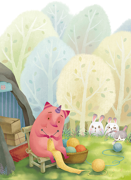 低幼插图，绘本（多种风格）（图ZMTQwNjY3NTE2） - 儿童插画 - 站酷设计师苹九文原创素材 - 站酷ZCOOL