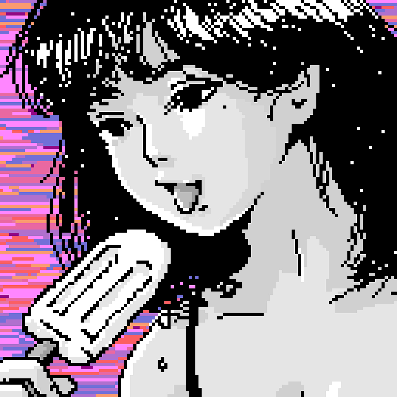 像素女孩（图ZMjEyNjIzNjIw） - 像素画 - 站酷设计师LIDA黎大原创素材 - 站酷ZCOOL