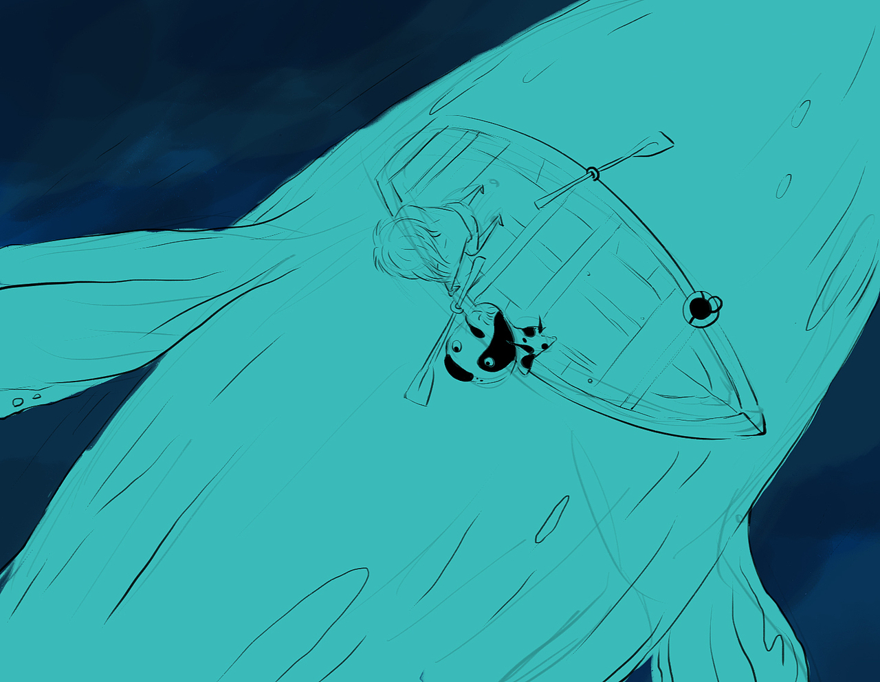 每日一画 爱德华的奇幻世界