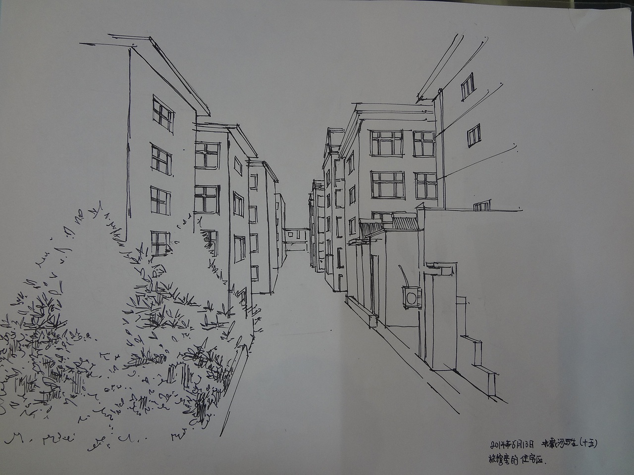 建筑写生（图ZMjI3NTkwMDI0） - 建筑设计 - 站酷设计师你你你你扭扭捏捏原创素材 - 站酷ZCOOL