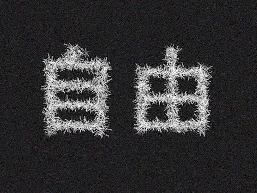 秀秀“长”得毛茸茸的字呗