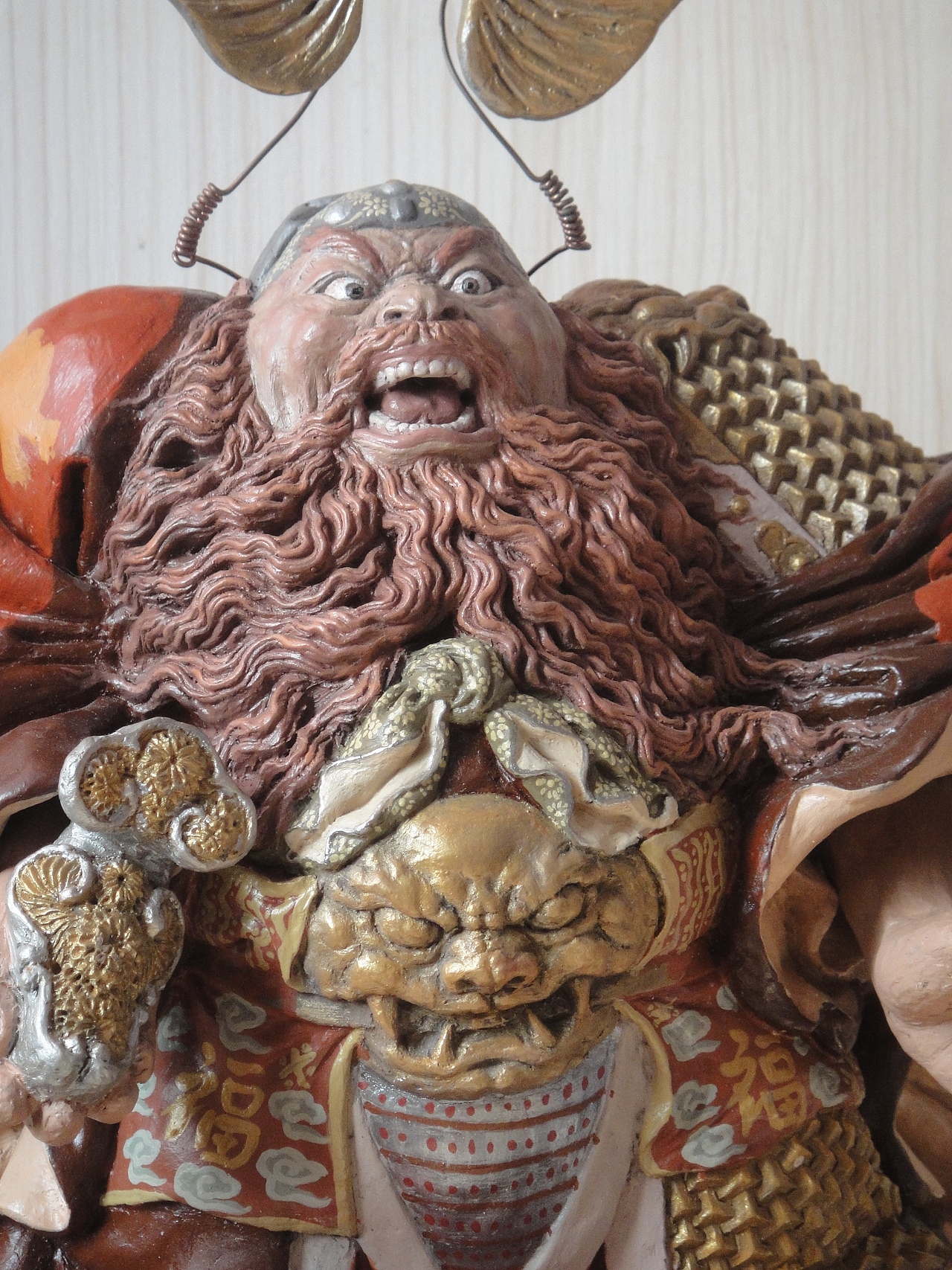 传统泥塑——钟馗