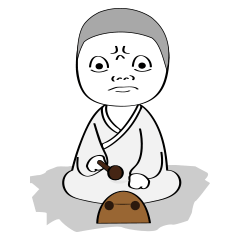 佛系小僧第二弹|动漫|网络表情|lcho冬绘_原创作品-站酷zcool