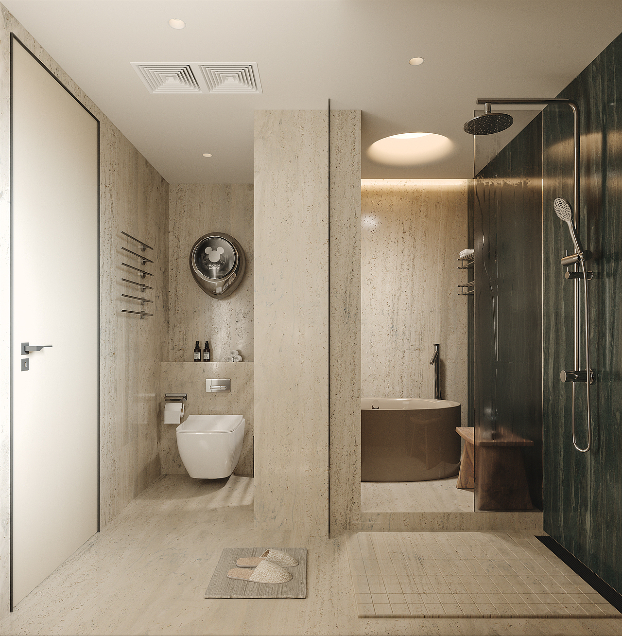 现代复古风格效果图表现（图ZMzQyODkzNDQ0） - 家装设计 - 站酷设计师呜叽唛叽原创素材 - 站酷ZCOOL