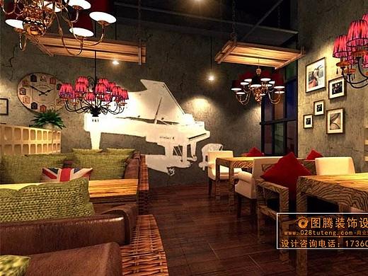成都漫咖啡设计经典案例  成都咖啡厅设计室内规划