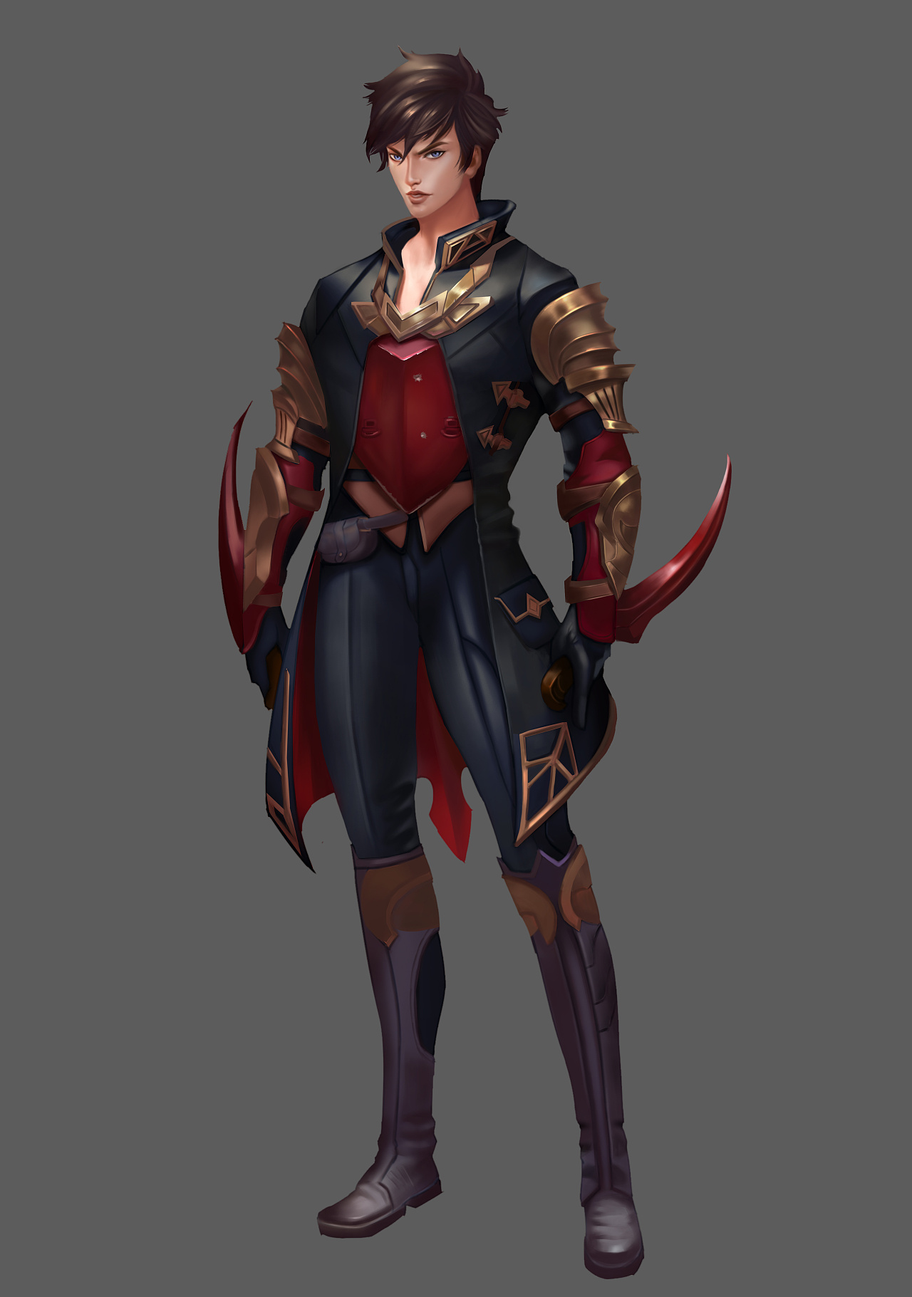 女刺客|插画|游戏原画|zjc110 - 原创作品 - 站酷 (zcool)