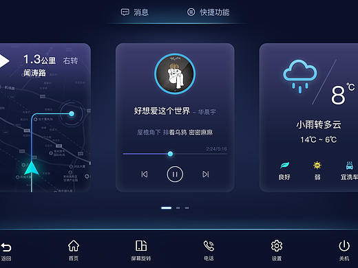 车载界面