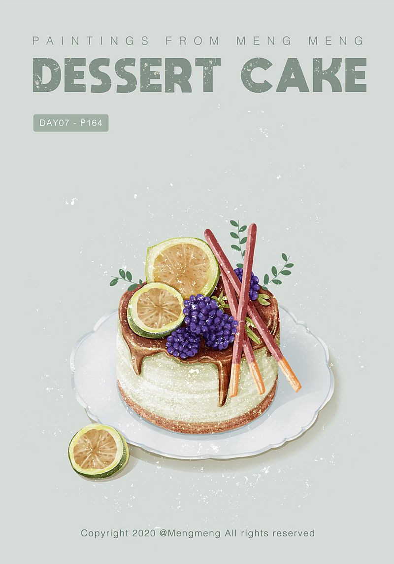 甜品小蛋糕（图ZMjE4NTA4Mjgw） - 创作习作 - 站酷设计师景赞赞啵儿原创素材 - 站酷ZCOOL