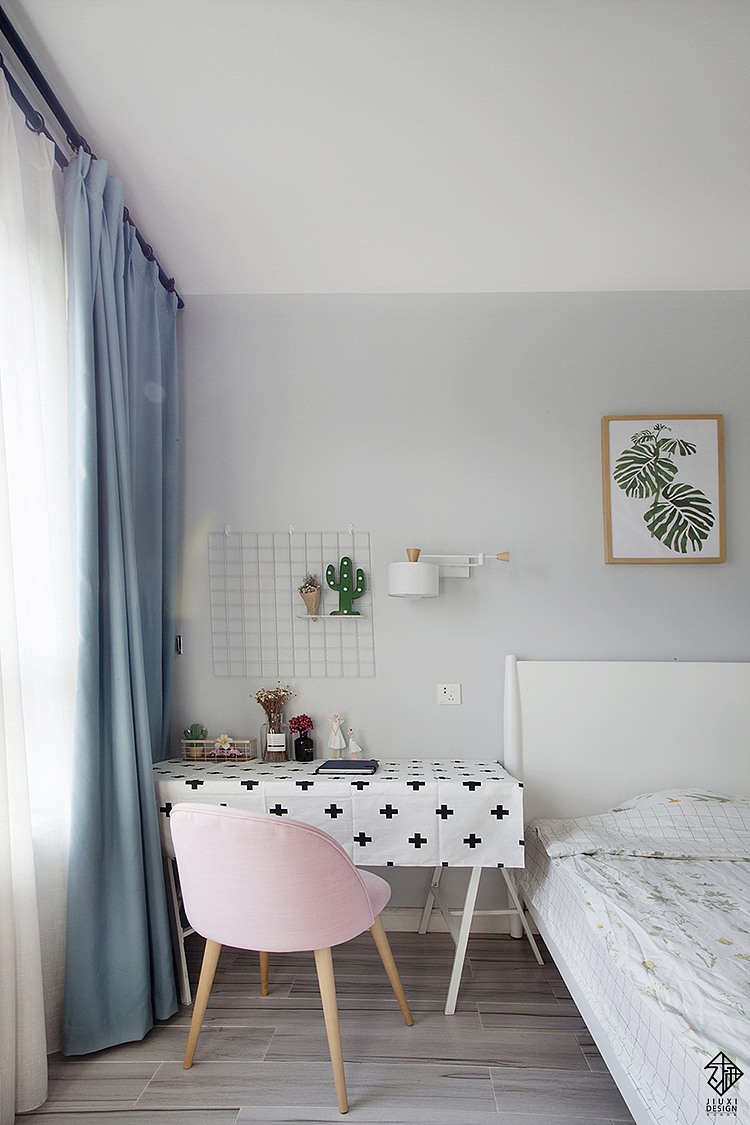 【久栖设计】郑州民安北郡丨北欧风格设计丨春夏正当时（图ZMTAyMDEyMTEy） - 家装设计 - 站酷设计师久栖设计原创素材 - 站酷ZCOOL