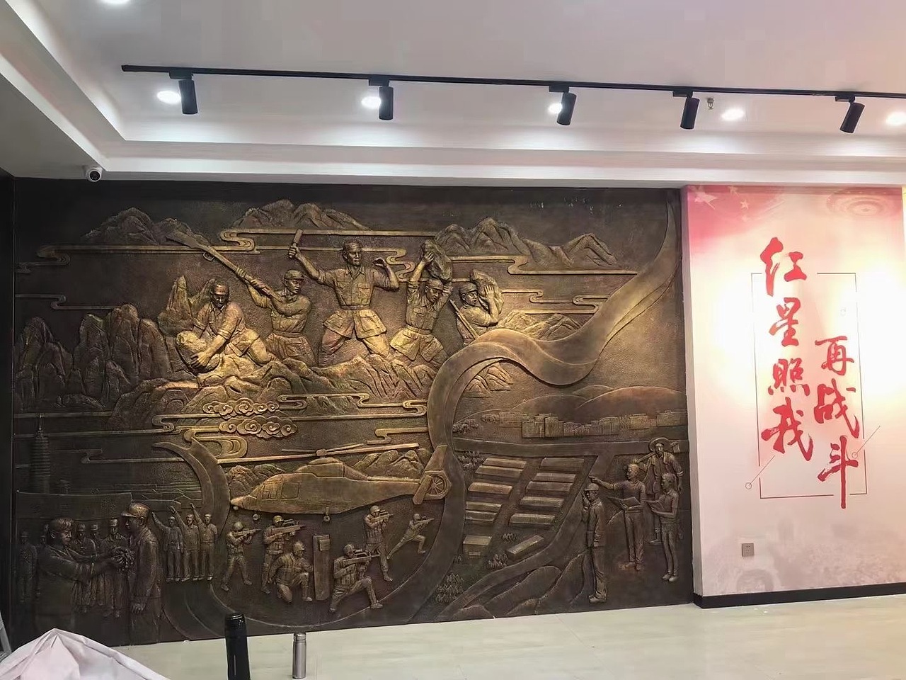 革命英烈纪念馆大厅浮雕设计定制公司