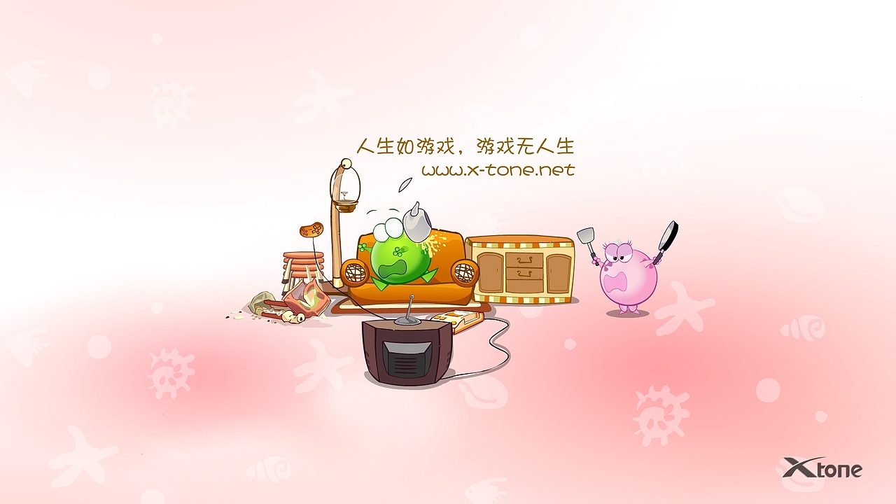 绿豆蛙精美壁纸(一)