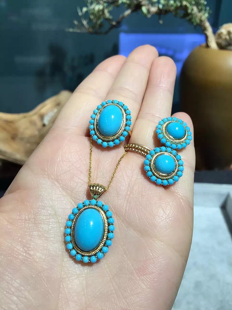 夢上珍寶｜睡美人 原礦美松復(fù)古風(fēng)原創(chuàng)首飾設(shè)計(jì)（圖ZNDU0NDY3NzI=） - 首飾設(shè)計(jì) - 站酷設(shè)計(jì)師南小南原創(chuàng)素材 - 站酷ZCOOL