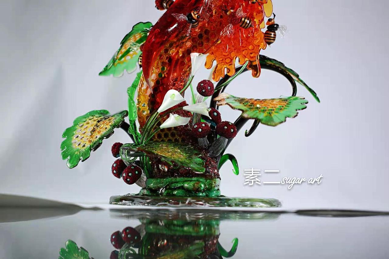 世界技能大赛糖艺作品群雄逐鹿