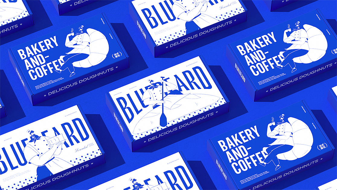 BLUEBEARD烘焙面包品牌全案设计(图ZMjg3Nzc3Njgw) - 品牌 - 站酷设计师东临Dolin原创素材 - 站酷ZCOOL