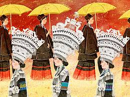 人文系列插画1-4