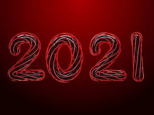 2021新年标题动画