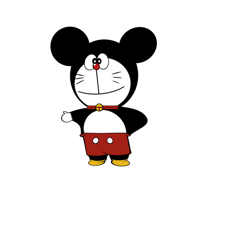 原创作品:米奇叮当猫